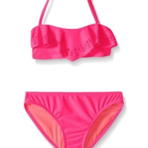 NEW SIZE 16 GIRLS JESSICA SIMPSON BIKINI PINK 1838